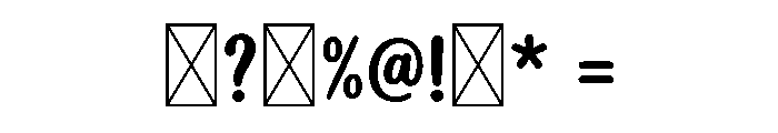 Easter Honeymoon Font OTHER CHARS