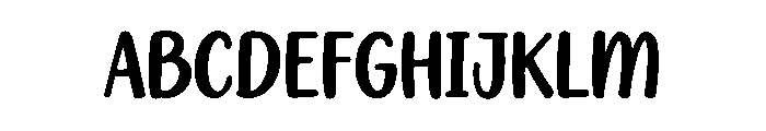 Easter Honeymoon Font UPPERCASE