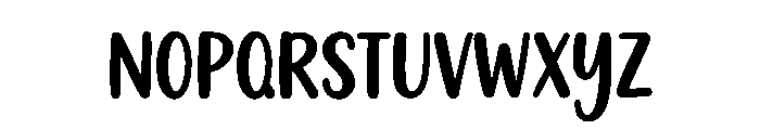 Easter Honeymoon Font UPPERCASE
