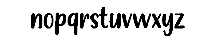 Easter Honeymoon Font LOWERCASE