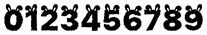 Easter Hoppy Font OTHER CHARS