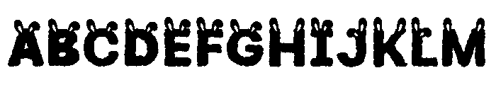 Easter Hoppy Font UPPERCASE