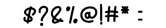 Easter Magic Font OTHER CHARS