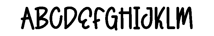 Easter Magic Font UPPERCASE