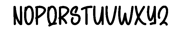 Easter Magic Font UPPERCASE