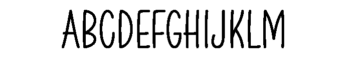 Easter Member Font UPPERCASE