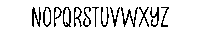 Easter Member Font LOWERCASE