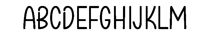 Easter Outside Font UPPERCASE