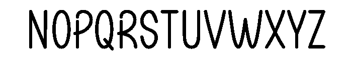 Easter Outside Font UPPERCASE