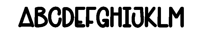 Easter Rainday Font UPPERCASE