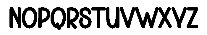 Easter Rainday Font UPPERCASE
