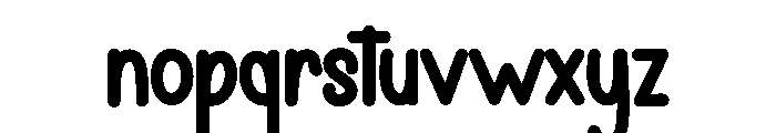 Easter Rainday Font LOWERCASE