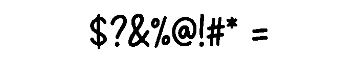 Easter Sparkles Font OTHER CHARS