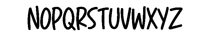 Easter Sparkles Font UPPERCASE