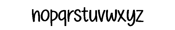 Easter Sparkles Font LOWERCASE