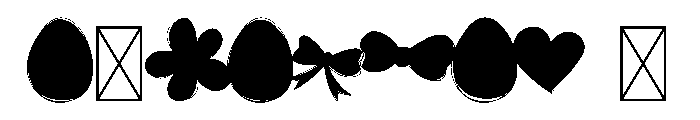 Easter Sping Font OTHER CHARS