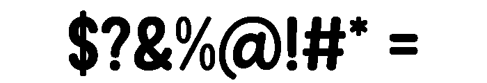 Easter Stacker Font OTHER CHARS