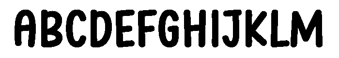 Easter Stacker Font UPPERCASE