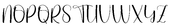 Easter Steady Font UPPERCASE