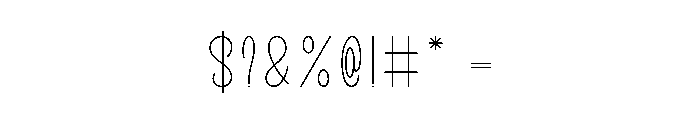 Easter Stickers Font OTHER CHARS