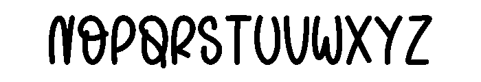 Easter Teacher Regular Font UPPERCASE