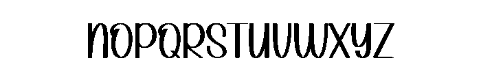 Easter Valentine Font LOWERCASE