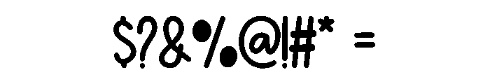 Easter Whirl Regular Font OTHER CHARS