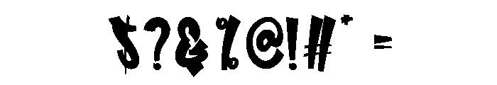 Easter Widely Font OTHER CHARS