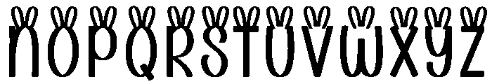 Easter bloom Font UPPERCASE