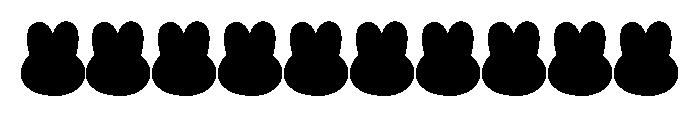 EasterBracelet-2 Font OTHER CHARS