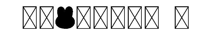 EasterBracelet-2 Font OTHER CHARS