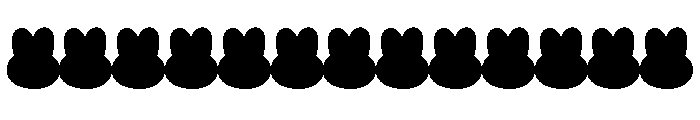 EasterBracelet-2 Font LOWERCASE