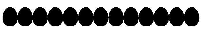 EasterBracelet-3 Font UPPERCASE