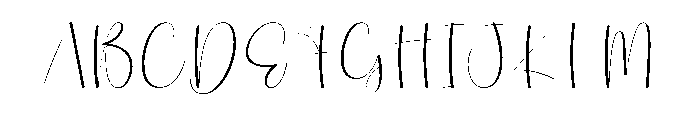 Easternight1 Font UPPERCASE