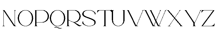 Eastham Font UPPERCASE