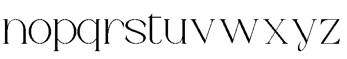 Eastham Font LOWERCASE