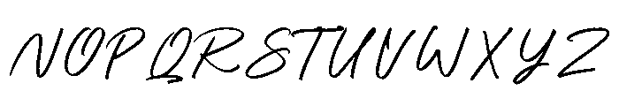Easton Miles Font UPPERCASE