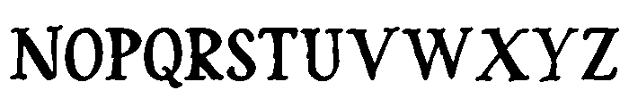 Easton Font UPPERCASE