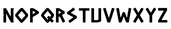 Easts Regular Font LOWERCASE