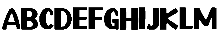 Easy_Cut_Font Font UPPERCASE