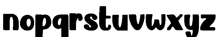 Easy_Cut_Font Font LOWERCASE