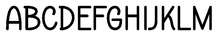 Easy Learn Regular Font UPPERCASE
