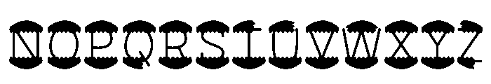 Eat Egg Font UPPERCASE