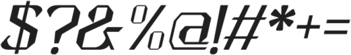 EAD Futurisct Italic Round ttf (400) Font OTHER CHARS