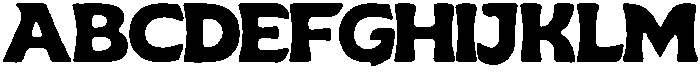 EAST BOUND Regular otf (400) Font UPPERCASE