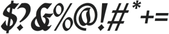 Eachtra-Italic otf (400) Font OTHER CHARS