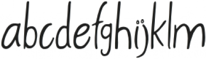 EadfrithRegular otf (400) Font LOWERCASE