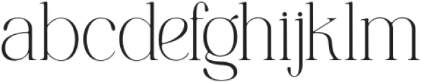 Earfline-Regular otf (400) Font LOWERCASE