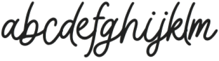 Earhtroline otf (400) Font LOWERCASE