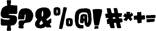 Early Regular otf (400) Font OTHER CHARS